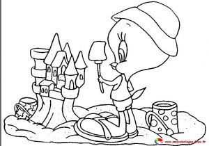 Coloriage De Titi A Imprimer Gratuit Nos Jeux De Coloriage Titi Et Grosminet   Imprimer Gratuit Page 3 Of 5