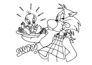 Coloriage De Titi Et Grosminet A Imprimer Gratuit Titi Et Gros Minet 5 Coloriage De Titi Et Gros Minet Coloriages