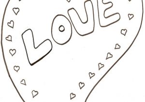 Coloriage De tout Petit Coeur Imprimer Le Coloriage Love Gros Coeur