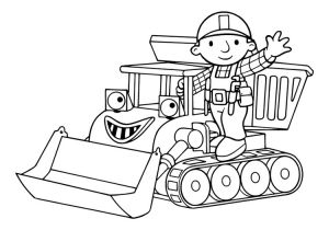 Coloriage De Tractopelle Coloriage De Tractopelle