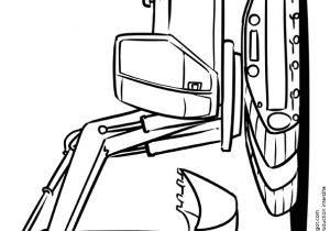 Coloriage De Tractopelle Gratuit Coloriage Engins De Chantier Pelleteuse Chenilles