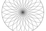Coloriage De Triple Rosace Dessin   Colorier D Une Rosace Triple