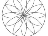 Coloriage De Triple Rosace Rose Window with Eight Petals Ink Pinterest