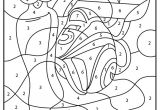 Coloriage De Turbo L Escargot Jeu Coloriage Chiffres Mer Et Poisson Jeux De Coloriage