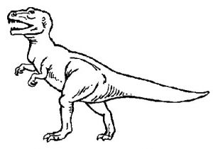 Coloriage De Tyrannosaurus Rex Coloriage De Tyrannosaurus Rex Pour Colorier Coloritou