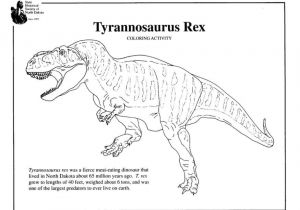 Coloriage De Tyrannosaurus Rex Coloriage T Rex Img 7965