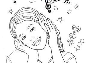 Coloriage De Violetta A Imprimer Hugo L Escargot Coloriage De Violetta Avec Ses écouteurs