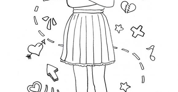 Coloriage De Violetta A Imprimer Hugo L Escargot Dessin   Colorier De Violetta Bras Croisés