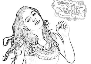 Coloriage De Violetta En Ligne Coloriage Violetta Les Beaux Dessins De Autres   Imprimer Et