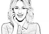 Coloriage De Violetta En Ligne Coloriage Violetta Saison 3 Dessin