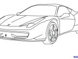 Coloriage De Voiture De Ferrari Coloriage De Ferrari En Ligne Dessin Voiture Ferrari En