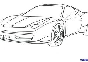 Coloriage De Voiture De Ferrari Coloriage De Ferrari En Ligne Dessin Voiture Ferrari En