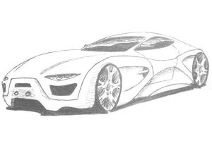 Coloriage De Voiture De Rallye Subaru Dessin Voiture Facile Bmw
