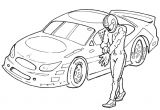 Coloriage De Voiture De Sport A Imprimer Gratuit Dessins Gratuits   Colorier Coloriage Voiture De Course   Imprimer
