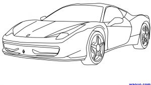 Coloriage De Voiture Ferrari A Imprimer Coloriage Ferrari Gratuit   Imprimer