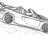 Coloriage De Voiture Porsche Coloriage De Porsche