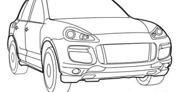 Coloriage De Voiture Porsche Coloriage De Porsche