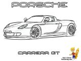 Coloriage De Voiture Porsche Gusto Car Coloring Pages Porsche Carrera