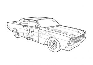 Coloriage De Voitures De Courses Coloriage De Voiture De Sport Coloriage Voiture Tuning Sport Trac