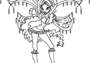 Coloriage De Winx Believix Bloom From Winx Club
