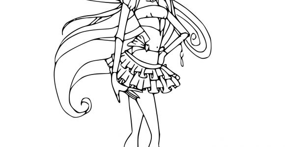 Coloriage De Winx Believix Coloriage Bloom Believix à Imprimer
