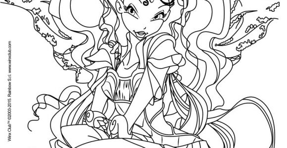 Coloriage De Winx Bloomix Coloriage De Winx Bloomix A Imprimer