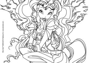 Coloriage De Winx Layla Coloriage De Winx Bloomix A Imprimer
