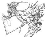 Coloriage De Wolverine Deadpool Vs Wolverine Coloring Pages Enjoy Coloring