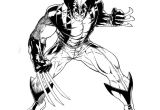 Coloriage De Wolverine Et Sa Moto Coloriage Wolverine A Imprimer Gratuit