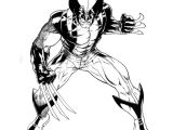 Coloriage De Wolverine Et Sa Moto Coloriage Wolverine A Imprimer Gratuit