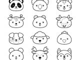 Coloriage De Zoo A Imprimer Coloriage Animaux Kawaii   Imprimer   Animaux Coloriage
