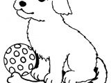 Coloriage De Zoo A Imprimer Dessin De Chiot Trop Mignon