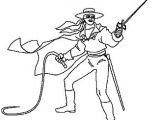 Coloriage De Zorro A Imprimer Gratuit Coloriage Zorro à Imprimer