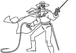 Coloriage De Zorro A Imprimer Gratuit Coloriage Zorro à Imprimer
