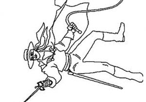 Coloriage De Zorro A Imprimer Gratuit Coloriage Zorro Sur Coloriage à Imprimer Du Net