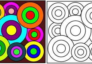 Coloriage Delaunay Coloriages Cercles Le P Tit Matisse