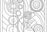 Coloriage Delaunay Rhythm by Robert Delaunay Coloring Page