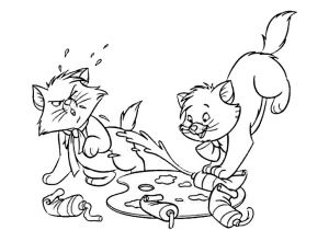 Coloriage Des Aristochats Aristochats Disney 6 Coloriage Les Aristochats Coloriages Pour