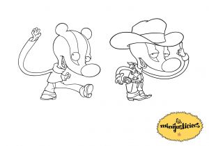 Coloriage Des Minijusticier Les Minijusticiers Coloriage   Imprimer Ouftivi