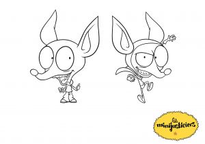 Coloriage Des Minijusticier Les Minijusticiers Coloriage   Imprimer Ouftivi