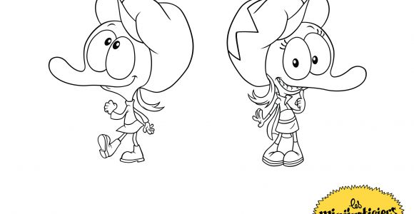 Coloriage Des Minijusticier Les Minijusticiers Ouftivi