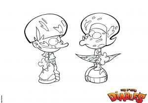 Coloriage Des Petit Diables A Imprimer Coloriage Diable Coloriage Carnaval Masque De Fe Dessin Colorier