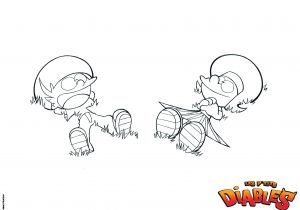 Coloriage Des Petit Diables A Imprimer Coloriage Mouk Titeuf Coloriage A Colorier Les Mignons Petits