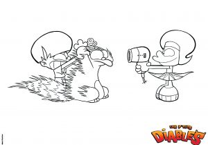 Coloriage Des Petit Diables A Imprimer Les P Tits Diables Ouftivi