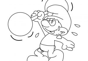 Coloriage Des Schtroumpfs A Imprimer Hefty Smurf Strong Smurfs Coloring Pages Pinterest