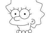 Coloriage Des Simpson Lisa How to Draw Lisa Simpson