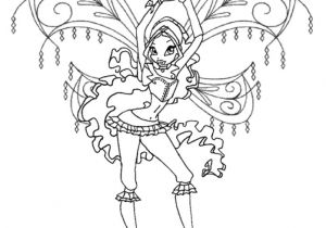 Coloriage Des Winx à Imprimer Coloriage Imprimer Winx Flora Du Club Winx Coloriage Winx