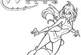 Coloriage Des Winx Club A Imprimer Coloriage Winx Club Bloom