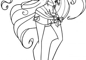 Coloriage Des Winx Club A Imprimer Frais Dessin   Colorier Winx Club – Mademoiselleosaki