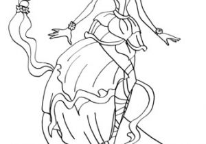 Coloriage Des Winx En Ligne Coloriage Winx Club Flora Harmonix